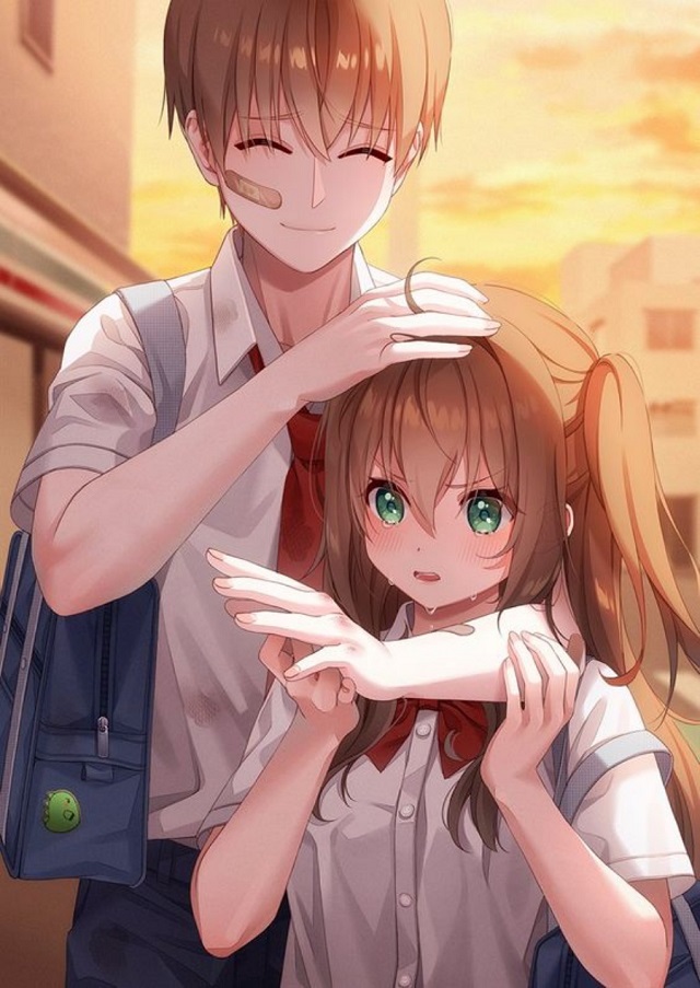 Ảnh cặp đôi yêu nhau Anime ngầu